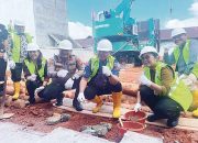 Wabup Hadiri Peletakkan Batu Pertama