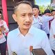 Wali Kota Palangka Raya, Fairid Naparin saat diwawancarai