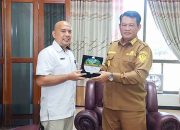 Bupati Terima Kunjungan Kepala Bulog Sampit 