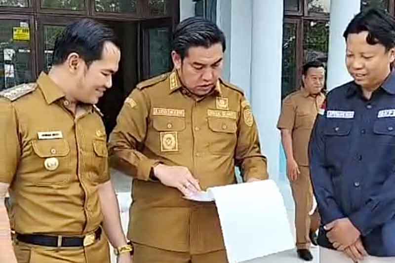 Bupati dan Wabup Sidak ke Beberapa OPD usai Libur 