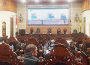 Dewan Dengarkan Penyampaian Raperda Pertanggungjawaban APBD 2024 