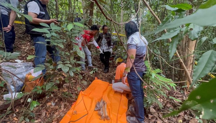 Kerangka Manusia di Hutan Tumbang Tahai
