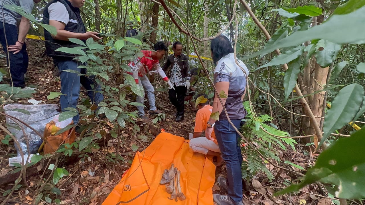 Kerangka Manusia di Hutan Tumbang Tahai