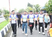 Pemkab Gelar Jalan Sehat dan Senam Bersama
