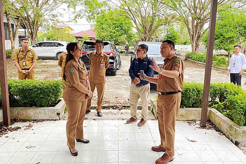 Pj Sekda Kapuas Tinjau Lokasi Sekolah Rakyat 