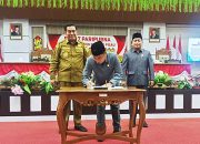 Serahkan Dokumen Rekomendasi DPRD Terhadap LHP BPK RI TA 2024