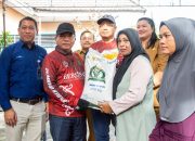 Lounching Program Bantuan Pangan, Wiyatno Serahkan Beras untuk Masyarakat 