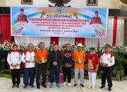 Bupati Kotim Silaturahmi dan Senam Bersama PWRI Kalteng