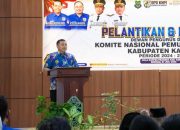 Wabup Hadiri Pelantikan Pengurus KNPI Kapuas