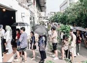 Panjang Pemburu Kuliner di Blok M, Jakarta