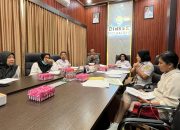 Wabup Gumas dan Pihak RSUD Kuala Kurun Kunker ke Dinkes Kalteng