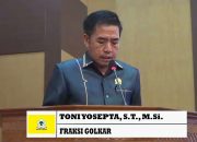 Fraksi Golkar Setujui Penetapan Empat Raperda