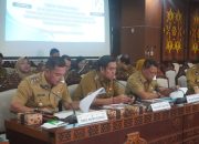 Wabup Pulpis Hadiri Rapat Evaluasi Triwulan II 2025
