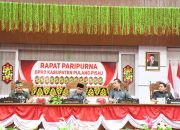 DPRD Pulpis Gelar Rapur Pidato Pengantar Rancangan KUA-PPAS