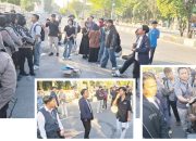 Tolak Revisi KUHAP, Mahasiswa Demo ke DPRD Kalteng