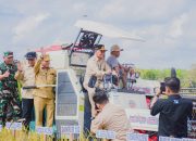 Panen Padi di Bataguh, Gubernur Apresiasi Petani