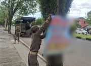 28 Spanduk dan Reklame Ilegal Ditertibkan