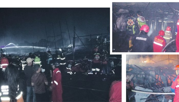 Asrama Ponpes Mamba’u Darissalam Terbakar