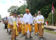 Kontingen DPRD Pulpis Antusias Ikuti Pawai Budaya Nusantara
