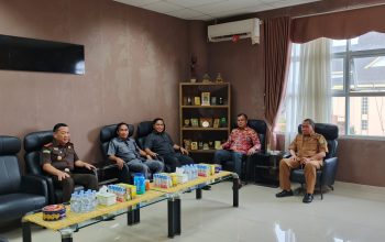 Unsur Pimpinan DPRD Pulpis Sambut Silaturahmi Kajari Pulpis