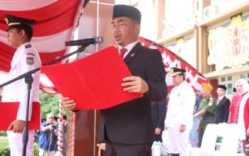 Ketua DPRD Pulpis Membacakan Teks Proklamasi pada HUT RI ke-80
