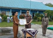 Satpol PP dan Damkar dengan SMKN 1 Teken PKS
