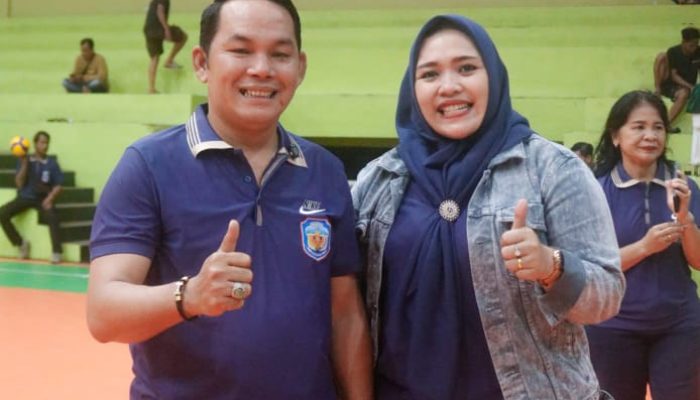 Waket I DPRD Mura Hadiri Turnamen Bola Voli Bupati Cup 2025