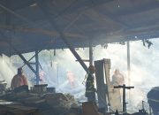 Mebel HPL Interior di Tjilik Riwut Terbakar