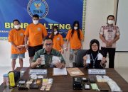 Gerebek Sarang Narkoba di Kapuas, BNNP Ringkus Empat Tersangka