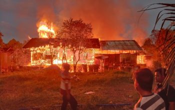 Empat Rumah dan Gedung Walet Ludes Dilalap Api