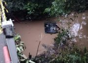 Sepekan, Tiga Mobil Jatuh ke Sungai Bawah Jembatan Sakakajang