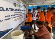 WBP Lapas Kasongan Dilatih Buat Aksesoris Batu Lilis