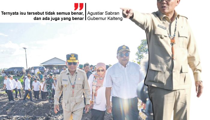 Gubernur Optimistis, Cetak Sawah di Pulpis Berhasil
