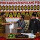 Wabup Pulpis Sampaikan Jawaban Terhadap Pandangan Fraksi