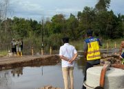 Gubernur Kalteng Tinjau Jalan Kereng Pangi-Sampit Terputus Akibat Banjir