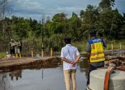 Gubernur Pantau Terus Banjir di Kereng Pangi