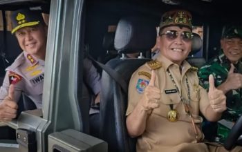 Gubernur Kalteng Pimpin Patroli Kamtibmas di Palangka Raya