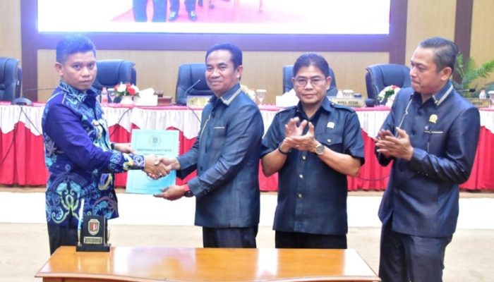 Raperda Perubahan APBD TA 2025 Ditetapkan