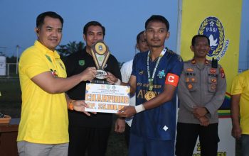 Bupati Pulpis dan Wabup Hadiri Penutupan Turnamen Sepakbola
