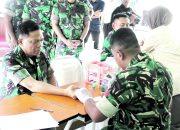 Bentuk Kepedulian TNI kepada Masyarakat, Kodam XXII/TB Gelar Bakti Sosial HUT ke-80 TNI