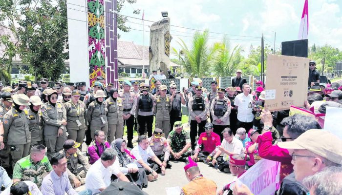 Warga Kotim Tolak PT Agrinas