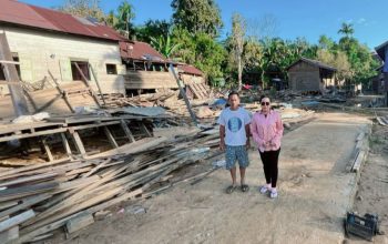 Srikandi Nasdem Harap Pemkab Bangun Rumah Warga Terdampak Banjir di Desa Tumbang Manyarung