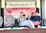 Polres Pulpis Amankan Dua Pembakar Lahan