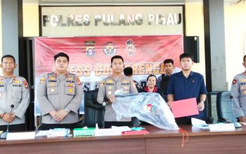 Polres Pulpis Amankan Dua Pembakar Lahan