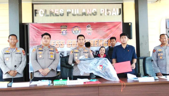 Polres Pulpis Amankan Dua Pembakar Lahan