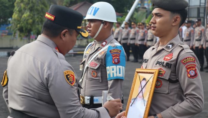 Terjerat Narkotika, Satu Anggota Polresta Palangka Raya Dipecat