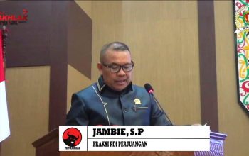 Fraksi PDI Perjuangan Setujui Penetapan Raperda Perubahan APBD