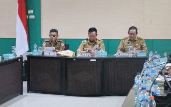 Bupati Katingan Pimpin Rakor Strategi Daerah Terkait APBD TA 2026