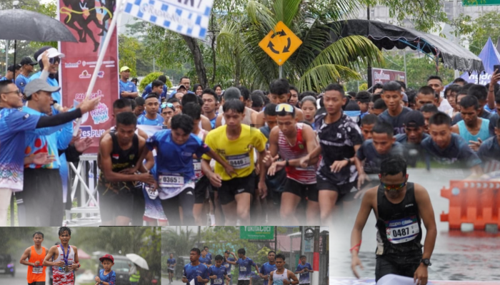 Meski Hujan, Peserta Tetap Antusias