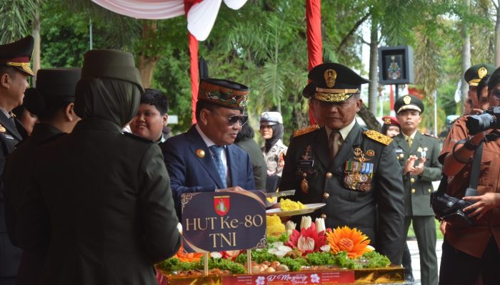 HUT ke-80 TNI Momen Spesial Perdana Kodam XXII/TB